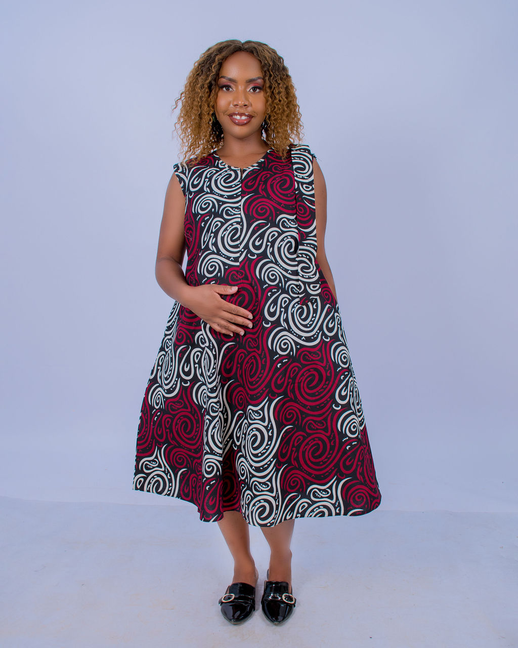 African Print Two Pieces Maternity Set,african Print Maternity Skirt  Set,african Maternity Outfit for Photoshoot,african Maternity Clothes -   UK