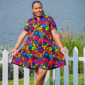 Ladies Unique African Kitenge Maternity Fashion Dress