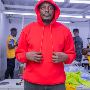 Fashion Unisex Premium Hoodie - Red