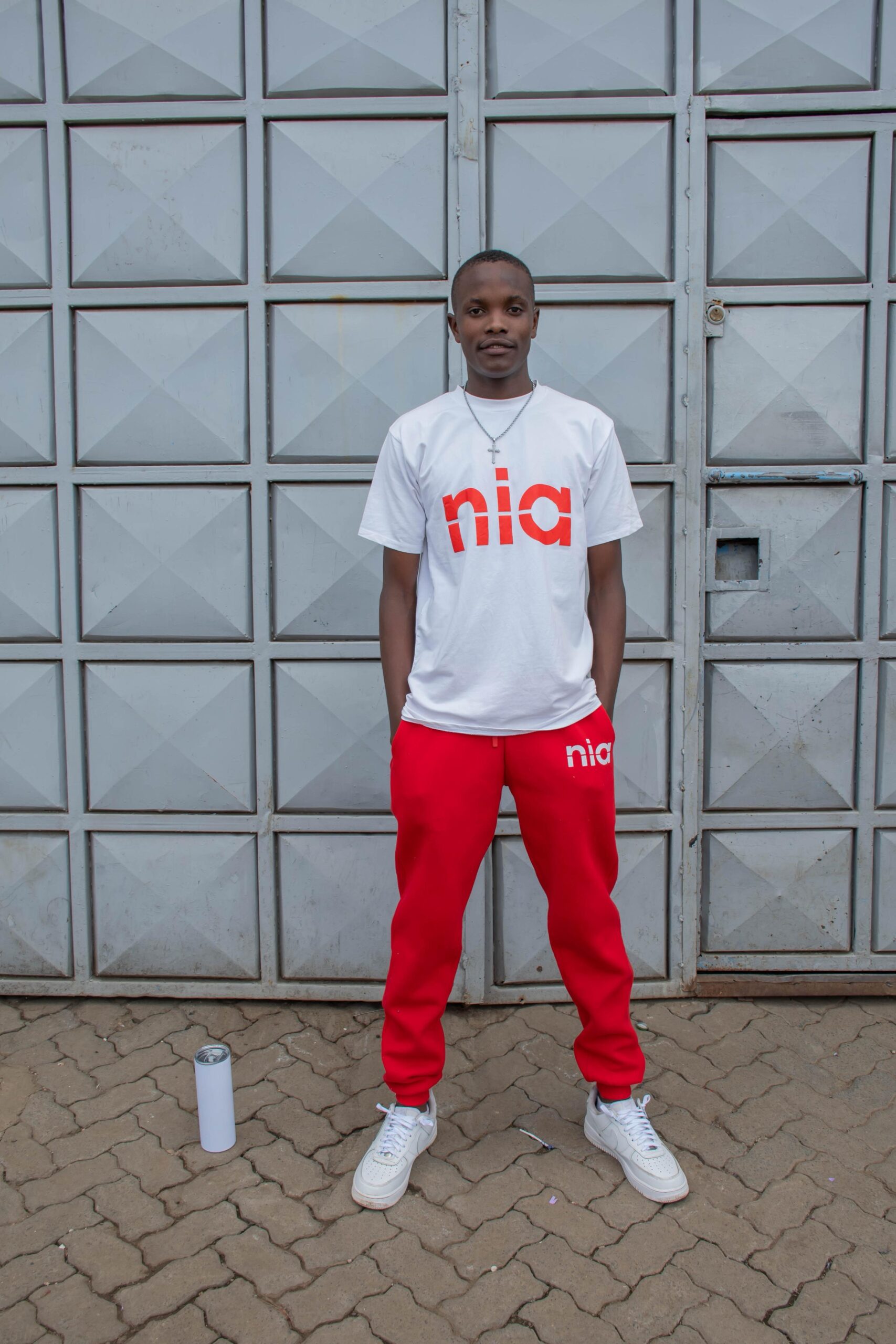 Custom Urban Jogger & Graphic Tee Set – Stylish Unisex Streetwear Outfit - Image 4