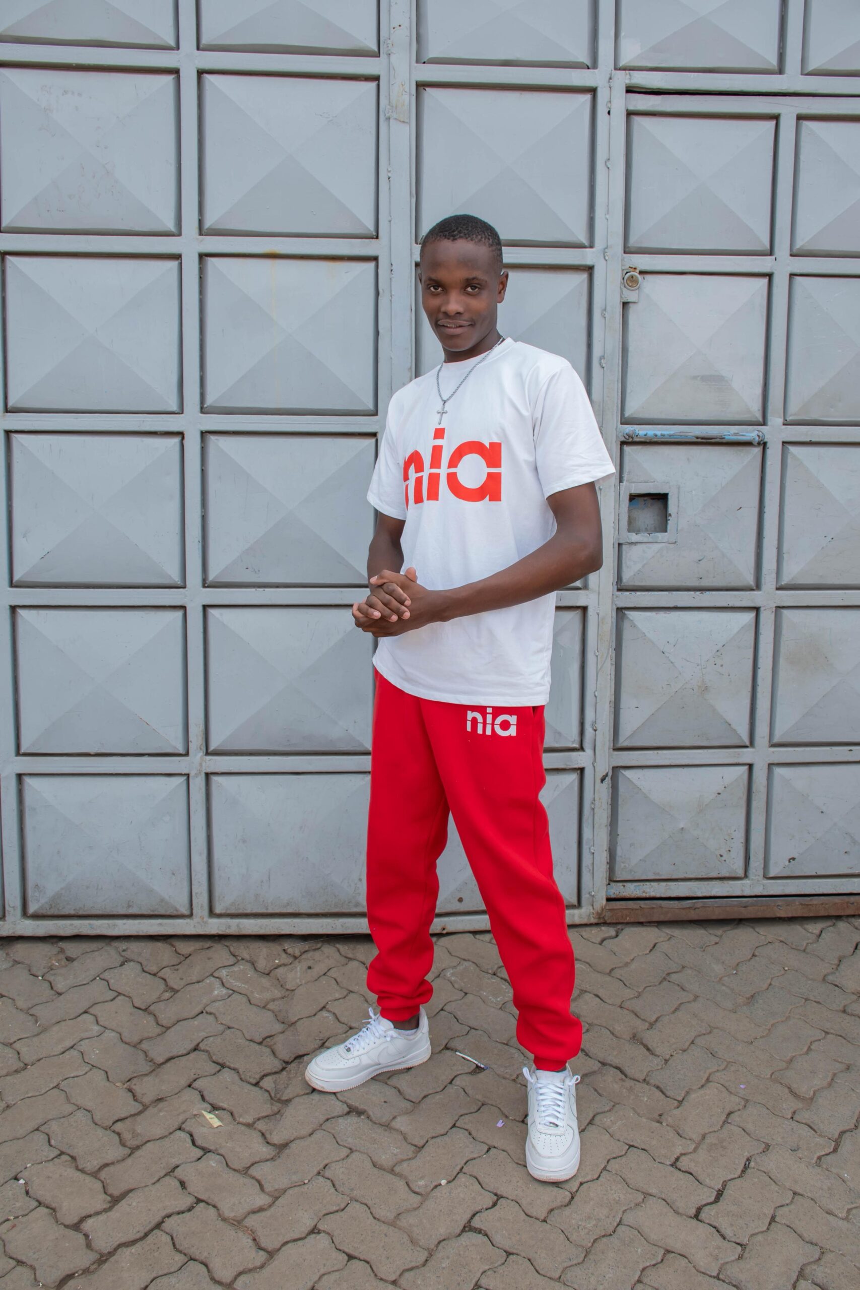 Custom Urban Jogger & Graphic Tee Set – Stylish Unisex Streetwear Outfit - Image 3