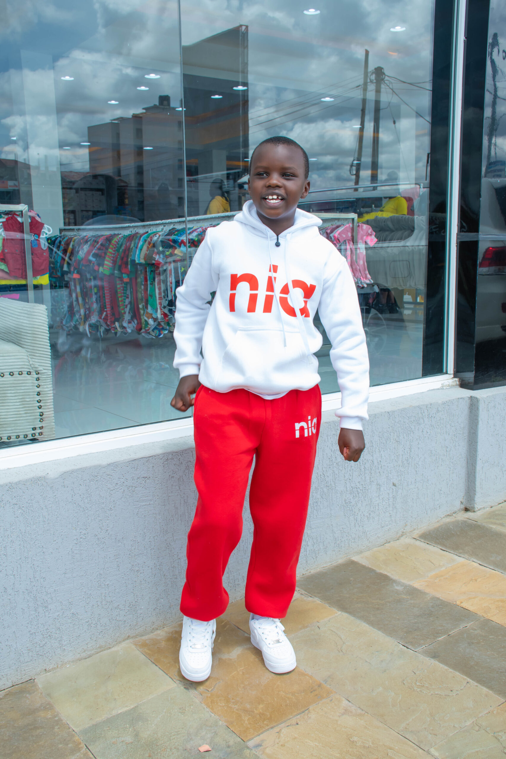 Kids Custom Hoodie & Sweatpants Set - Casual Wear Outfit - Image 6