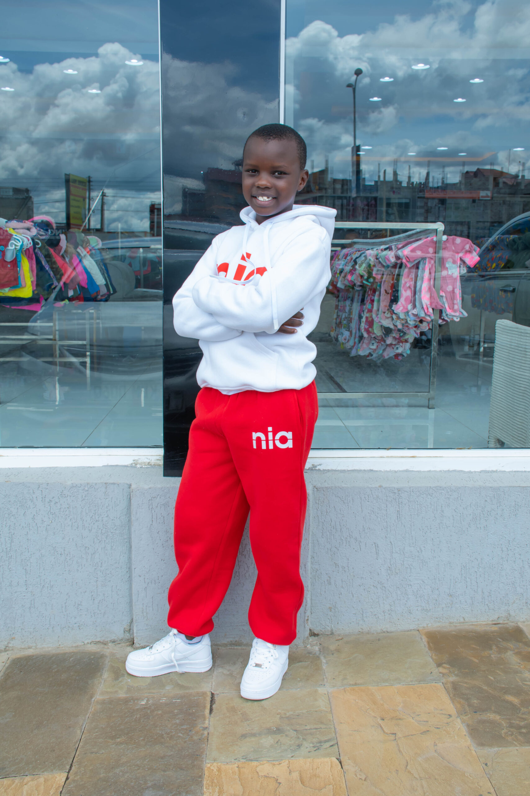 Kids Custom Hoodie & Sweatpants Set - Casual Wear Outfit