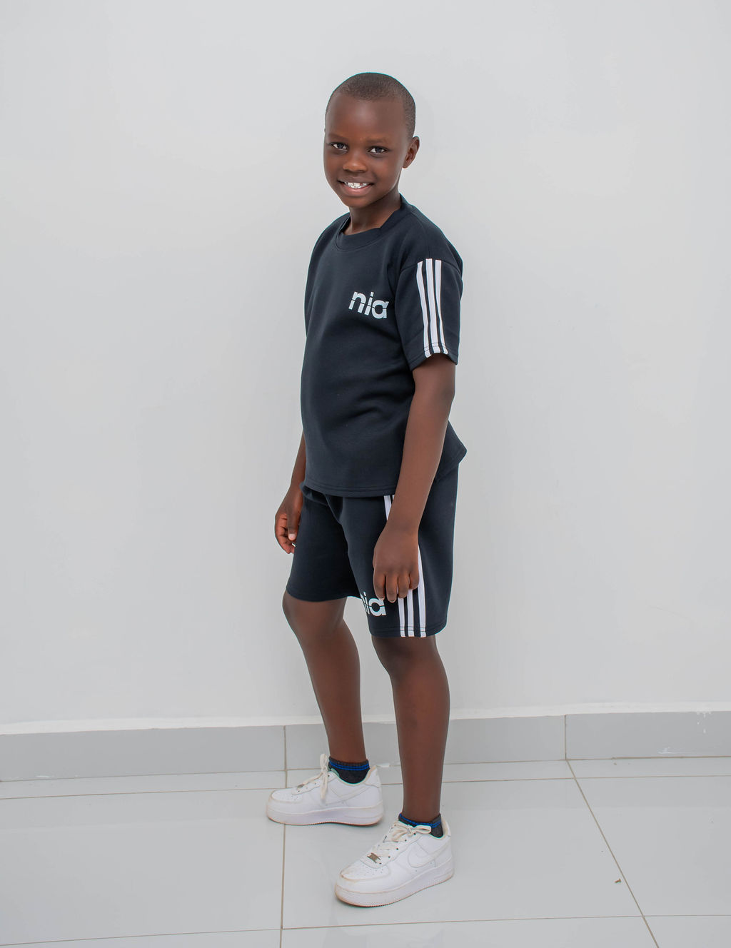 Elite Junior Activewear Set | Custom Boys Performance T-Shirt and Shorts Kit - Image 2