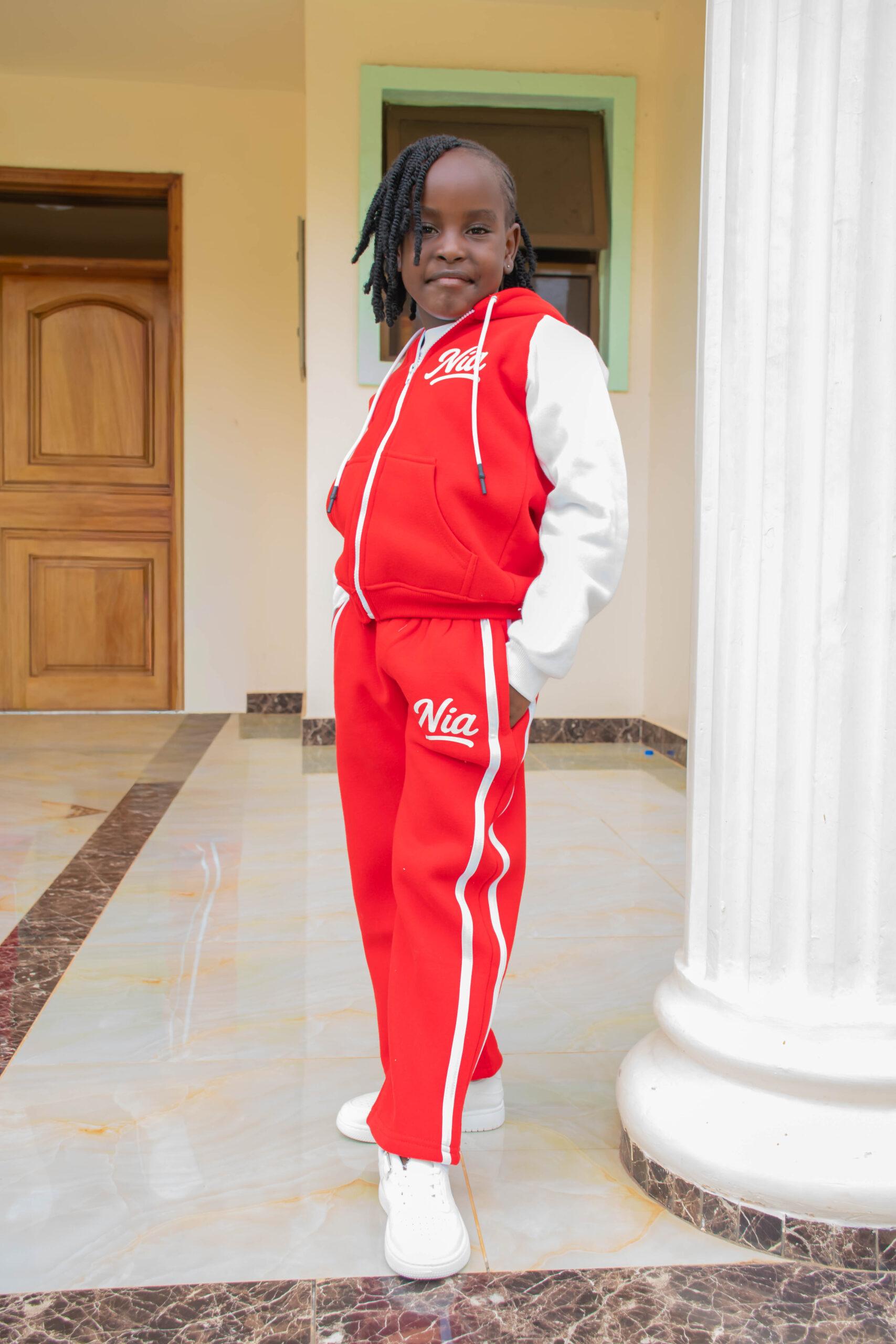 Premium Custom Fleece Hoodie and Sweatpants Set for Adults & Kids - Image 8