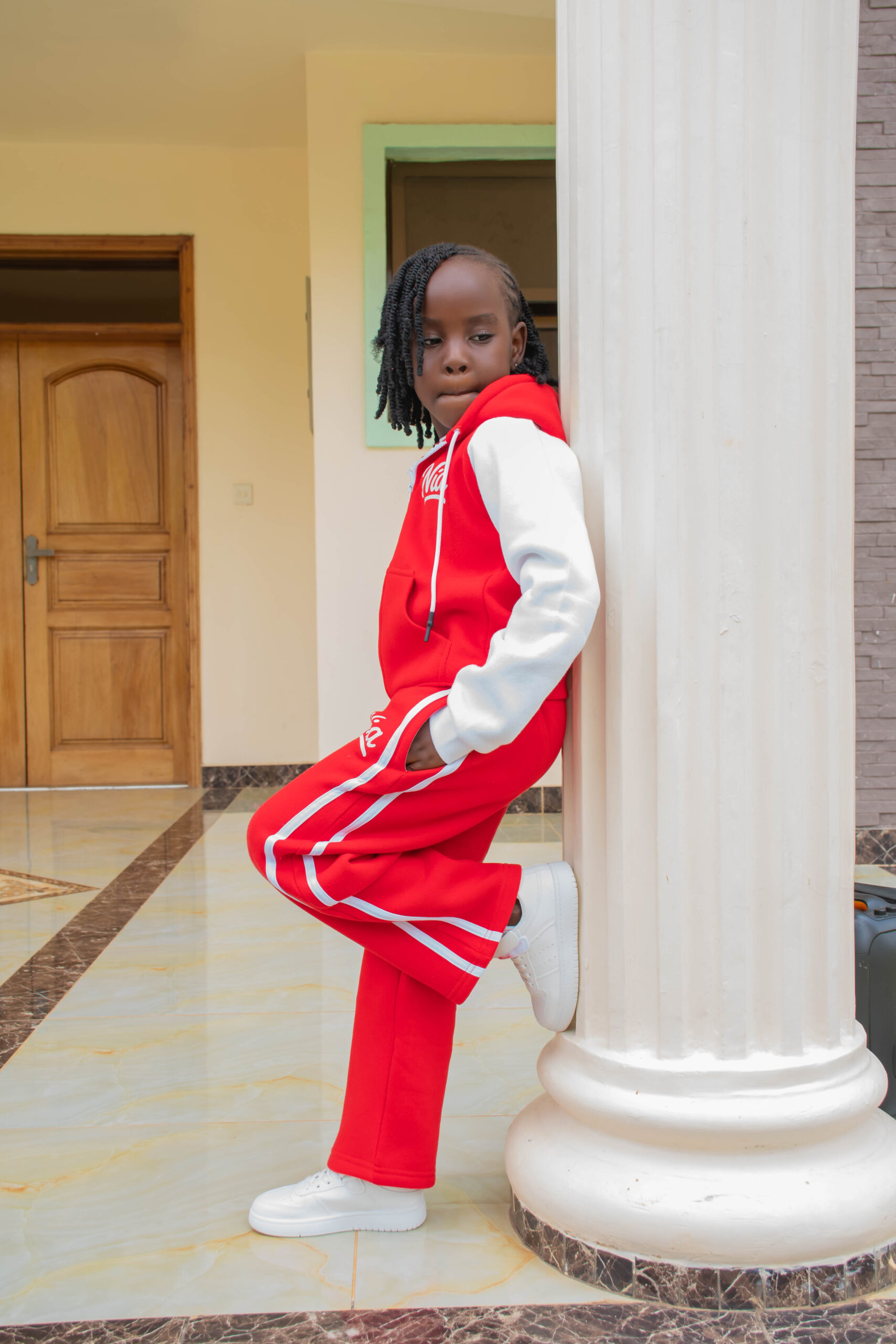 Premium Custom Fleece Hoodie and Sweatpants Set for Adults & Kids - Image 5