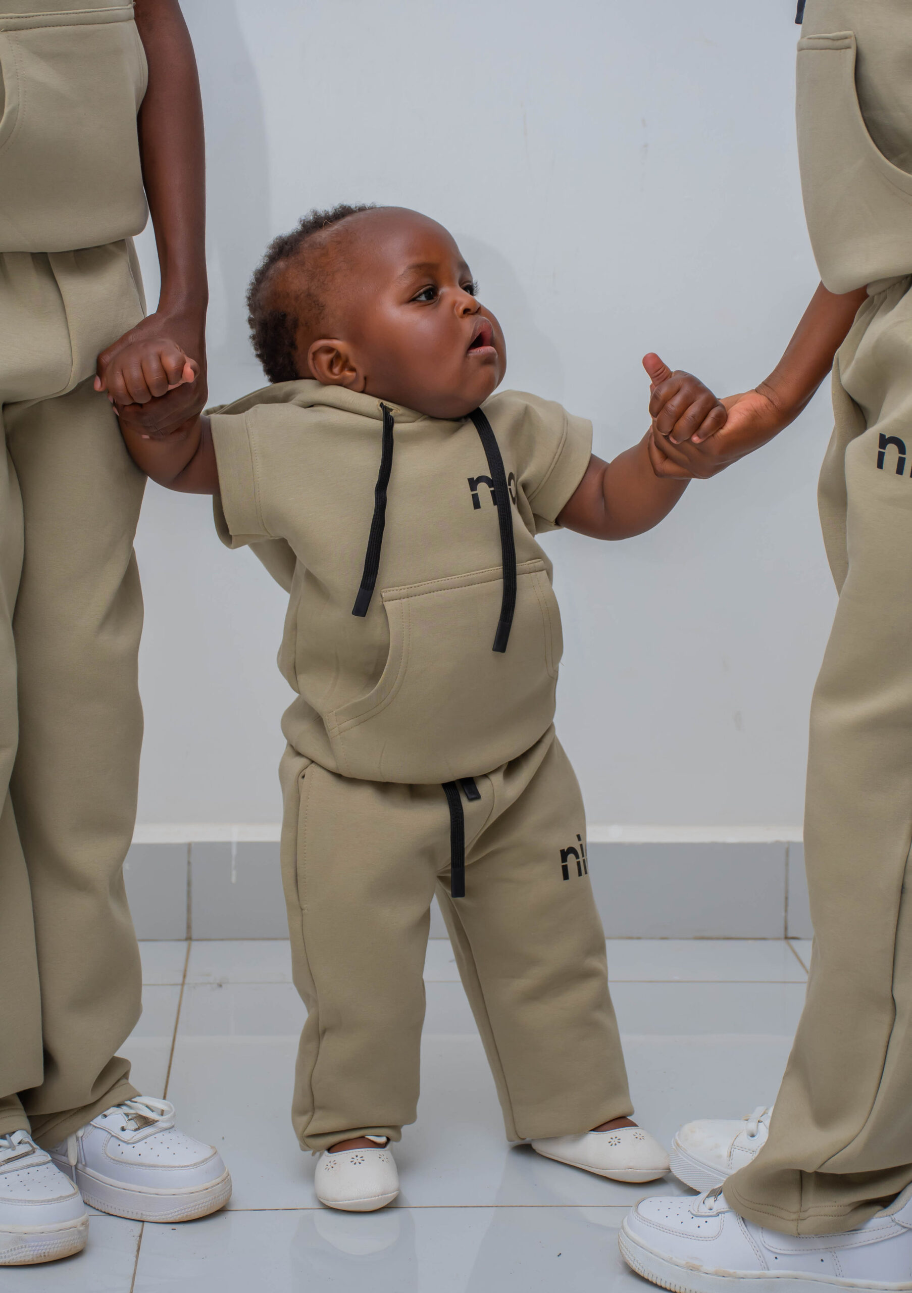 Custom Kids Sleeveless Hoodie & Sweatpants Set | Premium Children's Casual Wear - Image 18