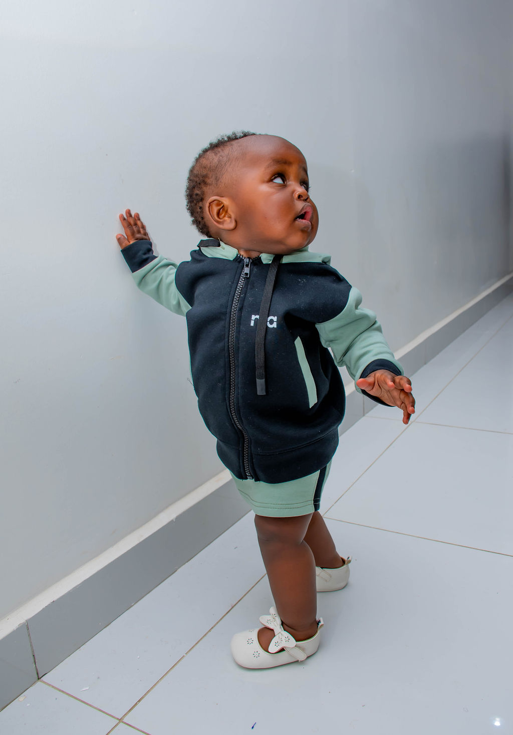 Kids Matching Hoodie Dress Set | Custom Zip Hoodie & Casual Dress Outfit - Image 6