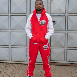 Premium Full-Zip Hoodie Tracksuit | Personalized Streetwear Set for Men & Women