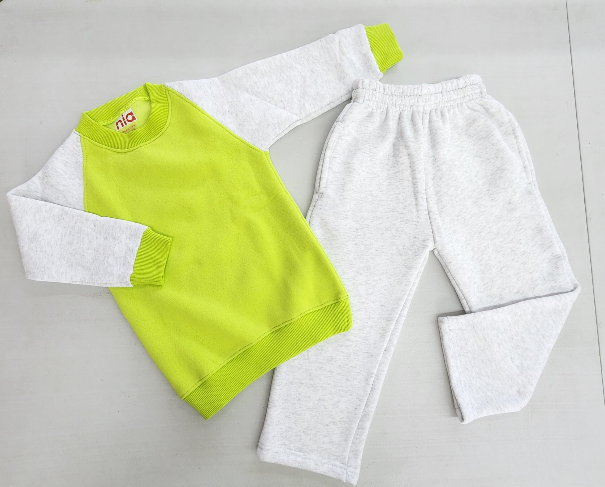 Color Block Sweatshirt & Jogger Set | Two-Piece Casual Tracksuit - Image 11