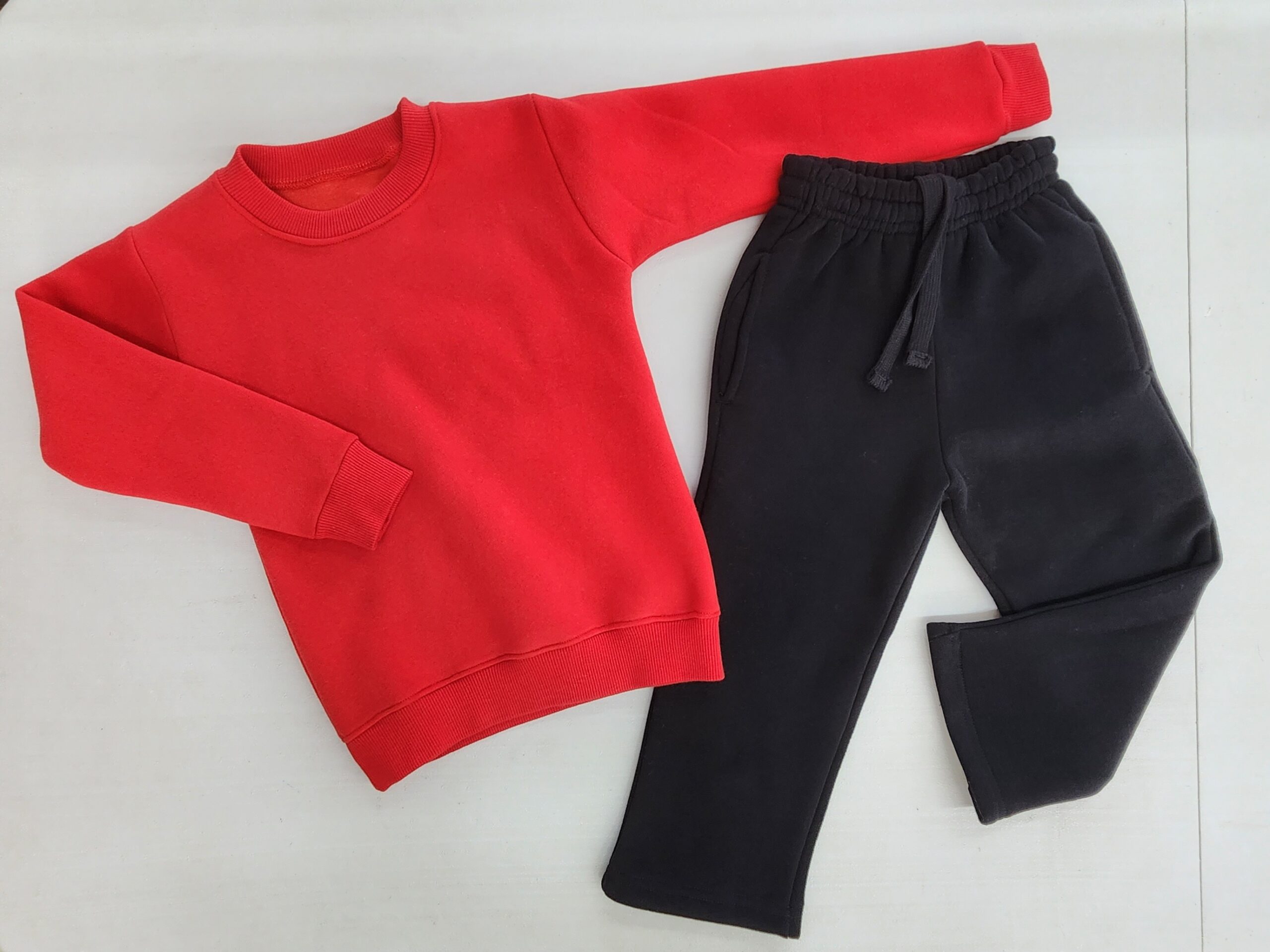 Color Block Sweatshirt & Jogger Set | Two-Piece Casual Tracksuit - Image 9