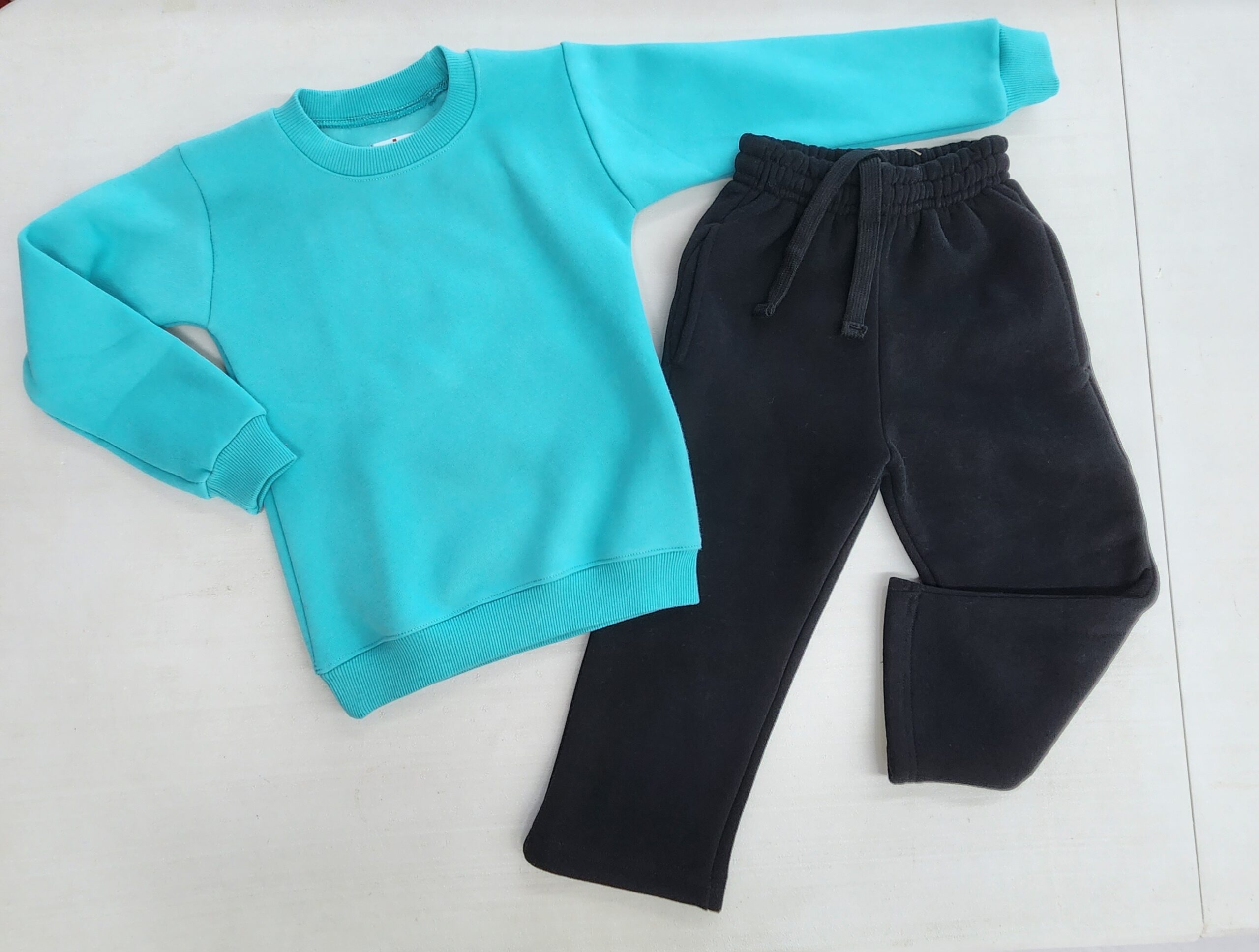 Color Block Sweatshirt & Jogger Set | Two-Piece Casual Tracksuit - Image 7