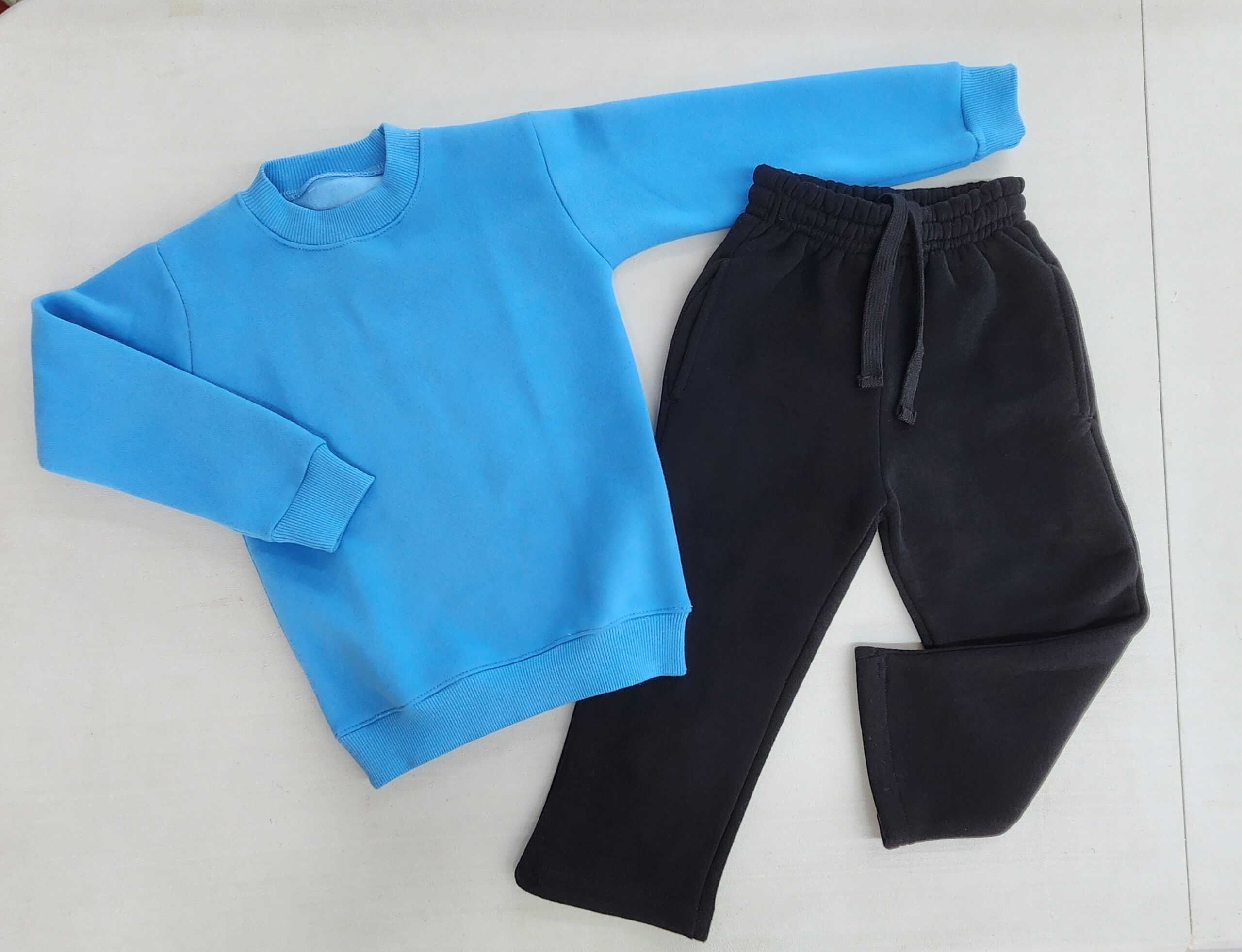 Color Block Sweatshirt & Jogger Set | Two-Piece Casual Tracksuit - Image 6
