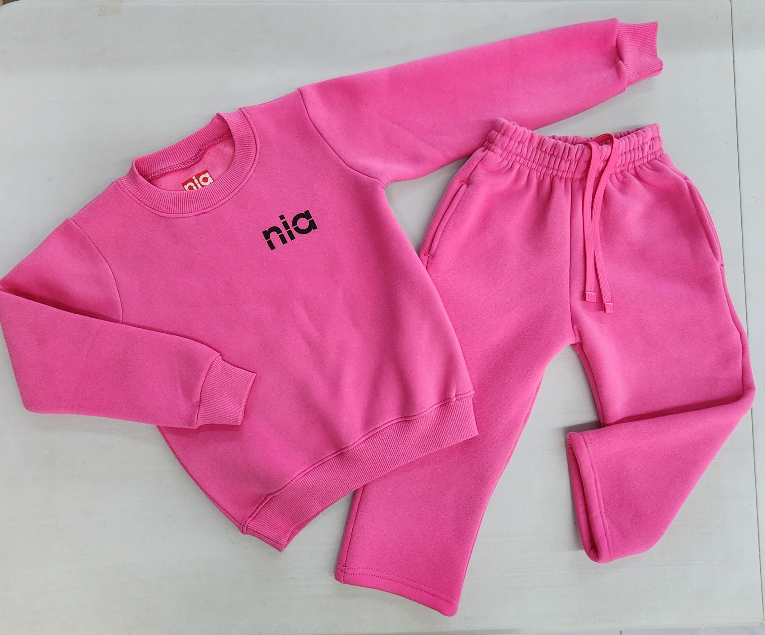 Color Block Sweatshirt & Jogger Set | Two-Piece Casual Tracksuit - Image 2