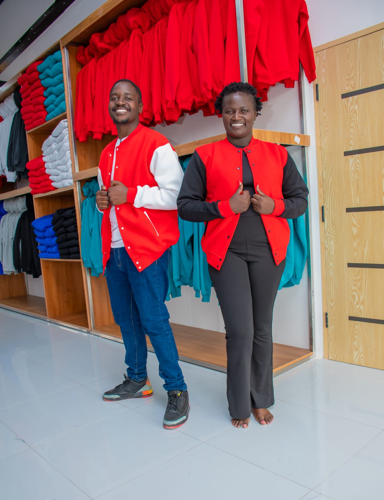 Custom Varsity Jacket Kenya | Premium Baseball Jacket with Custom Branding - Image 2
