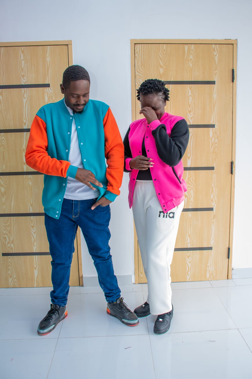 Custom Color Block Varsity Jacket Kenya | Personalized Premium Bomber Jacket - Image 2