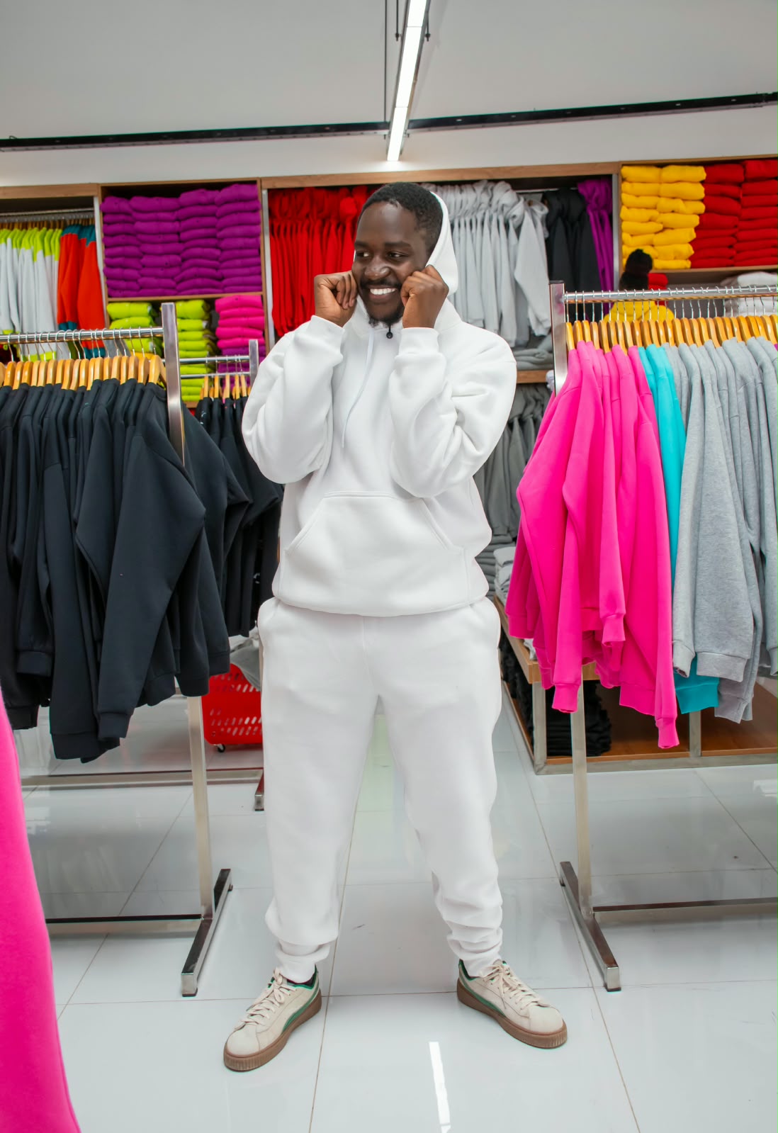 Custom Pullover Hoodie & Jogger Set | Personalized Unisex Fleece Streetwear - Image 2