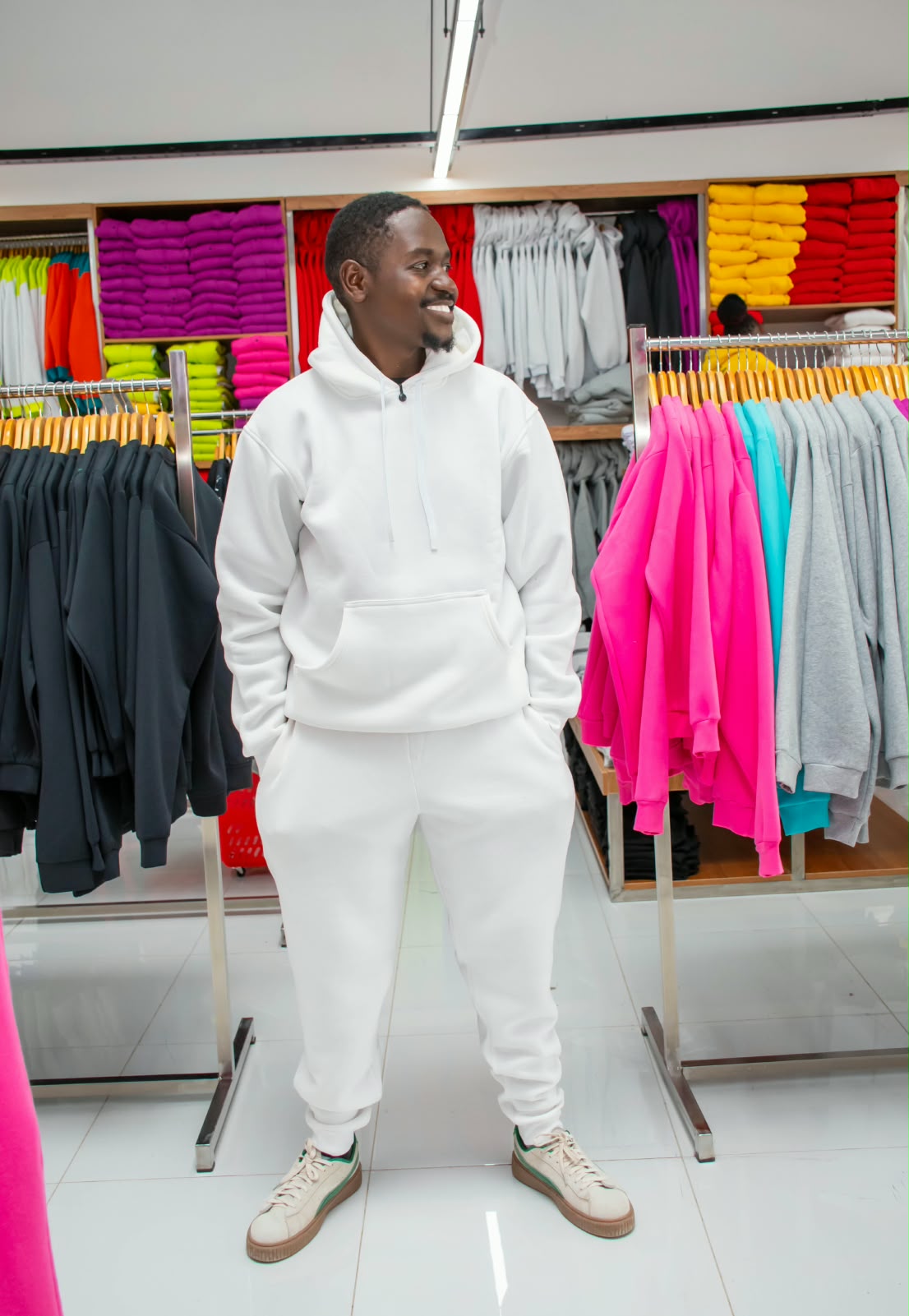 Custom Pullover Hoodie & Jogger Set | Personalized Unisex Fleece Streetwear