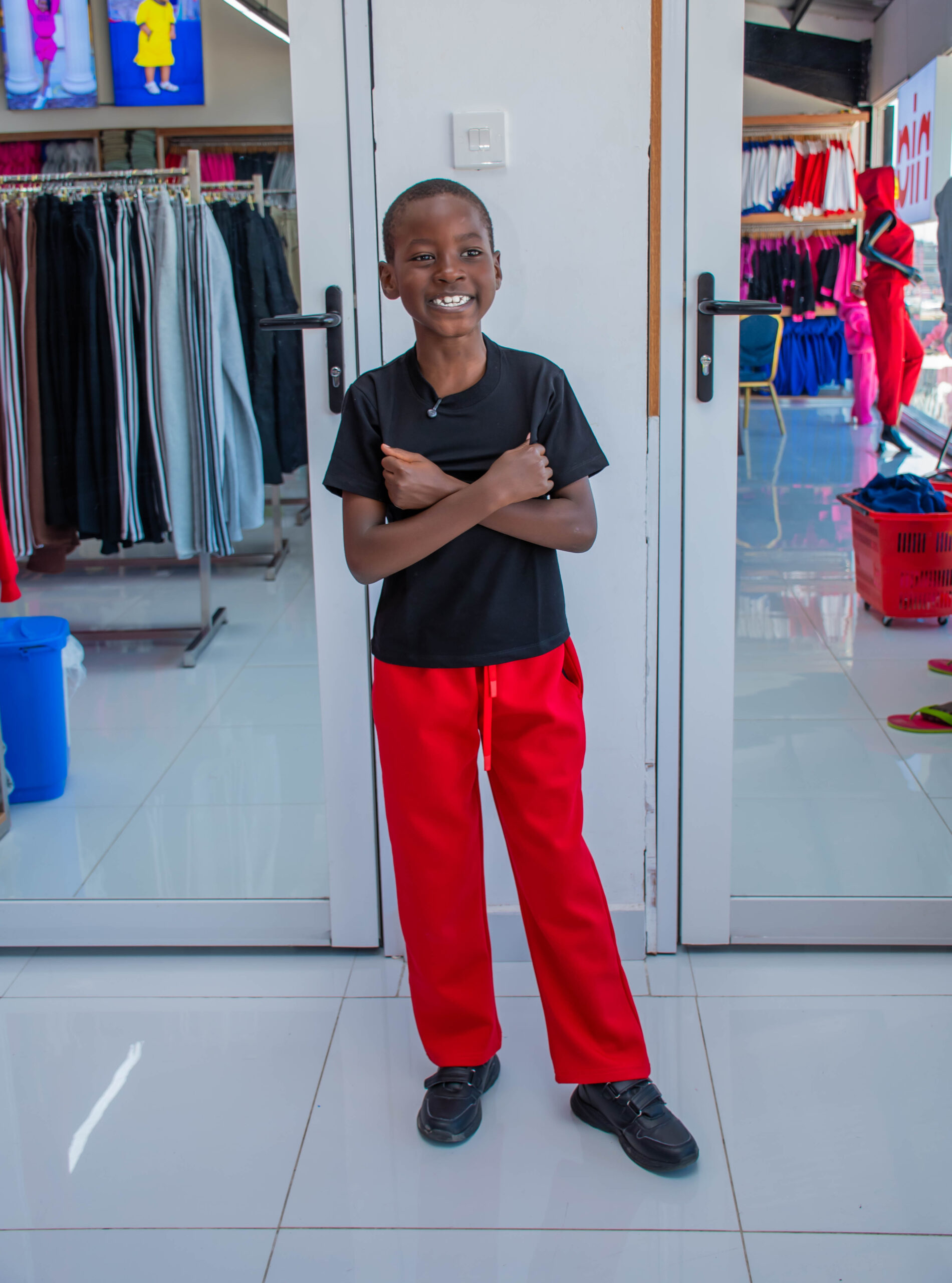 Kids' T-Shirt & Sweatpants Set | Two-Piece Casual Outfit - Image 3